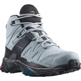 Goretex Breite Wanderschuhe - Quarry / Black / Legion Blue - EU 42