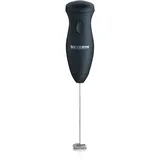 Severin Milchaufschäumer Stab, kompakter Milchschäumer aus Edelstahl, elektrischer Milchaufschäumer mit Batteriebetrieb und einfacher Handhabung, inkl. 2 Batterien, schwarz, SM 3590