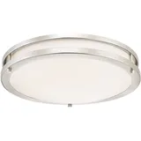 Westinghouse Lauderdale 1 dimmbar 40 cm grau/Nickel