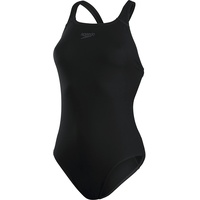 Speedo Damen Endurance+ Medalist Badeanzug, Schwarz, D 42