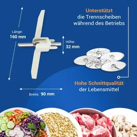 Vioks Mitnehmer Set 2 Stück 00630760 weiß