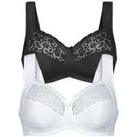 Anita 2er Pack Entlastungs BH Havanna in Schwarz crystal