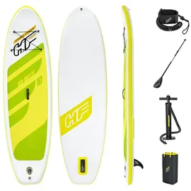 BESTWAY SUP Board Set Sea Breeze 305 x 84 x 12 cm gelb