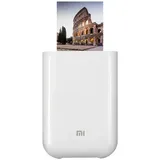 Xiaomi Mi Portable Photo Printer, tragbarer Laserdrucker, glänzendes Fotopapier, Thermodruck, Bluetooth/USB/WLAN, Weiß, italienische Version