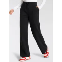 KangaROOS Jogginghose mit weitem Bein Schwarz 38