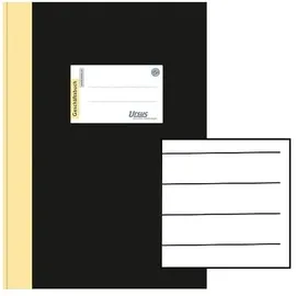 Ursus Geschäftsbuch A4 liniert schwarz