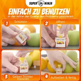 Super Ninja Fruchtfliegenfalle 4 St.