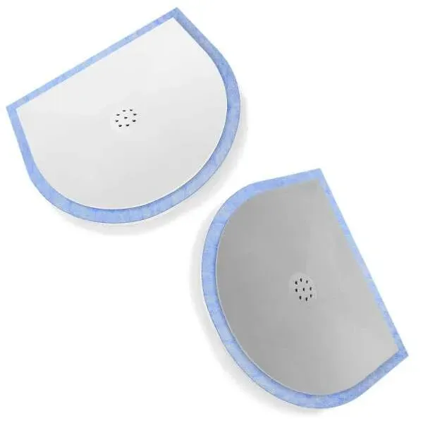 DM-Sax Duschmeister Duschelement Slimline Halbkreis aus.. - Duschwanne