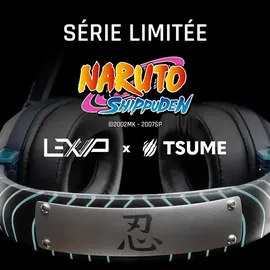 LEXIP Kakashi Kamui Over Ear Headset Schwarz/Blau