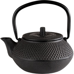 Teekanne APS „Asia“ Kannen Gr. 0,3 l, schwarz Kaffeekannen, Teekannen und Milchkannen Gusseisen, innen emailliert, für 1-2 Tassen