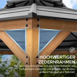 Sunjoy Pavillon Eggi anthrazit