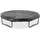 EXIT TOYS Trampolin Abdeckplane Schwarz Ø 244 cm