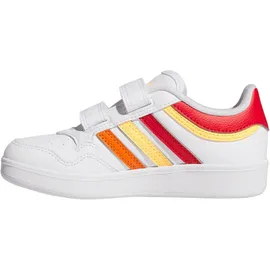 adidas Hoops 4.0 Kinder Cloud White/Better Scarlet/Flash Orange 32