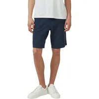 S.Oliver Detroit: Strukturierte Sweat-Bermuda im Relaxed fit Herren, blau,