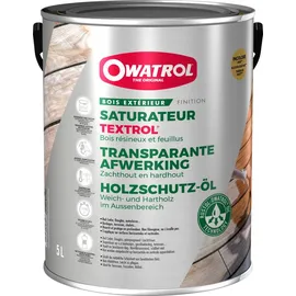 Owatrol Textrol - Lufttrocknendes Naturöl, Holzöl für aussen - 5 l