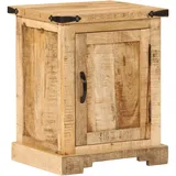 vidaXL Nachtschrank 40 x 35 x 50 cm Massivholz Mango