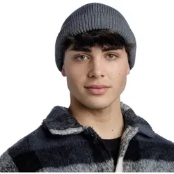 Buff  Mütze Ervin Merino Hat Beanie  in Grau, Einheitsgrösse