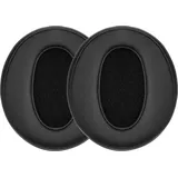 kwmobile 2x Ohrpolster kompatibel mit Sennheiser HD450BT / HD350BT Polster - Kopfhörer Polster aus Kunstleder für Over Ear Headphones