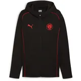 Puma Herren Laufjacke, FCSP Casuals Kapuzenjacke 07 - PUMA black/PUMA red) S