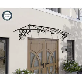 CANOPIA Vordach Lily 370 x 88 cm schwarz