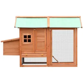 vidaXL Kleintierkäfig 170 x 81 x 110 cm braun