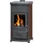 mit Herdplatte braun 6,5 kW