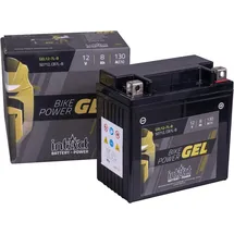 Intact Bike-Power GEL Motorradbatterie (DIN 50712) YB7L-B.