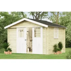 Alpholz Evere 19 3,12 x 2,52 m natur