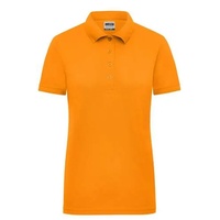 James & Nicholson Damen Workwear Poloshirt Signal JN1829, neon-orange,