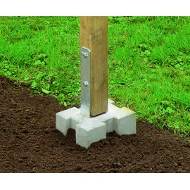 Diephaus Pfostenfundamentstein 34 x 26,5 x 21,5 cm,