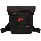 Nike Rucksack Sportswear Cargo Crossbody Bag (3L), Größe ONE SIZE in BLACK/BLACK/ORANGE BLACK/BLACK/ORANGE