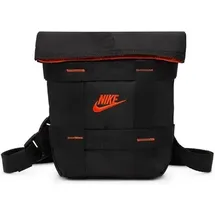 Nike Rucksack Sportswear Cargo Crossbody Bag (3L), Größe ONE SIZE in BLACK/BLACK/ORANGE BLACK/BLACK/ORANGE