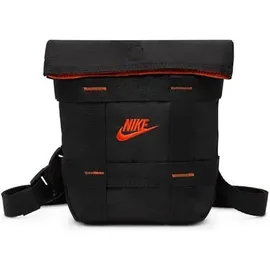 Nike Rucksack Sportswear Cargo Crossbody Bag (3L), Größe ONE SIZE in BLACK/BLACK/ORANGE BLACK/BLACK/ORANGE