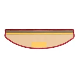vidaXL Treppenmatten Selbstklebend 15 Stk. Rot 65x21x4 cm