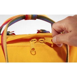 Fjällräven Kanken Rainbow 16 l warm yellow/rainbow pattern