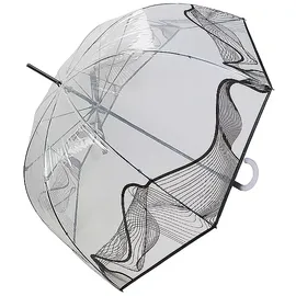 Knirps Regenschirm C.760 Stick Transparent Lilith transparent - Einheitsgröße