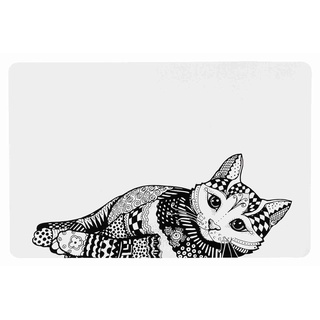 Trixie Napfunterlage Katze, 44 × 28 cm