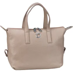 Mandarina Duck Mellow Leather Bauletto FZT56  in Warm Taupe (6.9 Liter), Handtasche