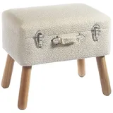 Kobolo Sitzhocker CUSHYWHITE45 in Weiß | Gr.: onesize