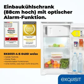 Exquisit EKS5131-4-E-040D Einbaukühlschrank (118 l, 880 mm hoch)