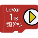 Lexar Play microSDXC, UHS-I), Speicherkarte, Rot
