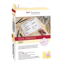 Tombow Creative Journaling Kit Bright Notizbuch