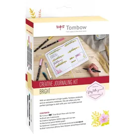 Tombow Creative Journaling Kit Bright Notizbuch