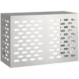 vidaXL Klimaanlagenabdeckung 90x40x60 cm Edelstahl