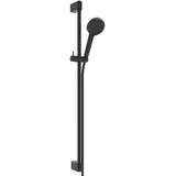 Ideal Standard Idealrain Brausegarnitur mit Stange 2 Strahlarten Seide Schwarz BE414XG