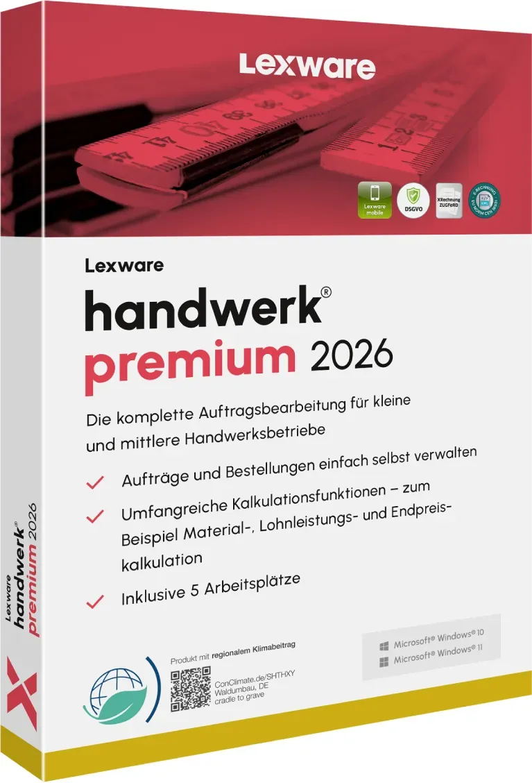 Lexware handwerk premium 2026 - Abo Software