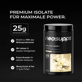 Neosupps Whey Protein Vanille Pulver 750 g