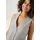 Aniston CASUAL ANISTON CASUAL, Damen, Gr. 38, grau (hellgraumeliert), Web, Obermaterial: 63% Polyester, 33% Viskose, 4% Elasthan. Futter: 100% Polyester, meliert, unifarben, figurbetont taillenbedeckt, V-Ausschnitt, Westen Anzugweste, mit tonigen Knöpfen zu schließen