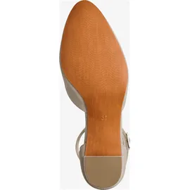 Marco Tozzi Riemchenpumps für Damen, beige, Größe 36 EU