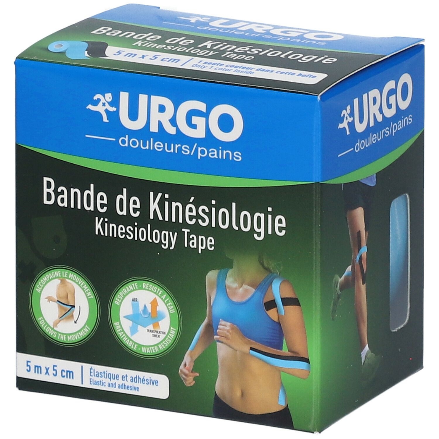 URGO Bande de Kinésiologie 5 m x 5 cm 1 pc(s) bandage(s)